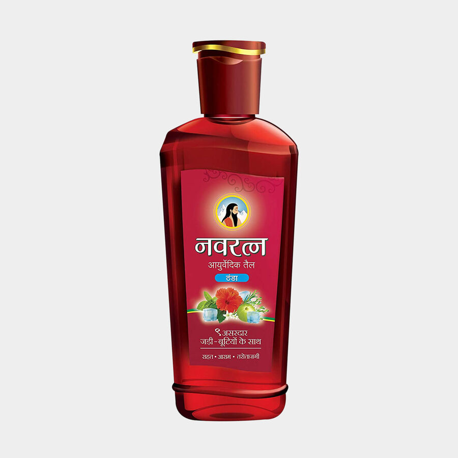 Navratna Hair Oil, , large image number null