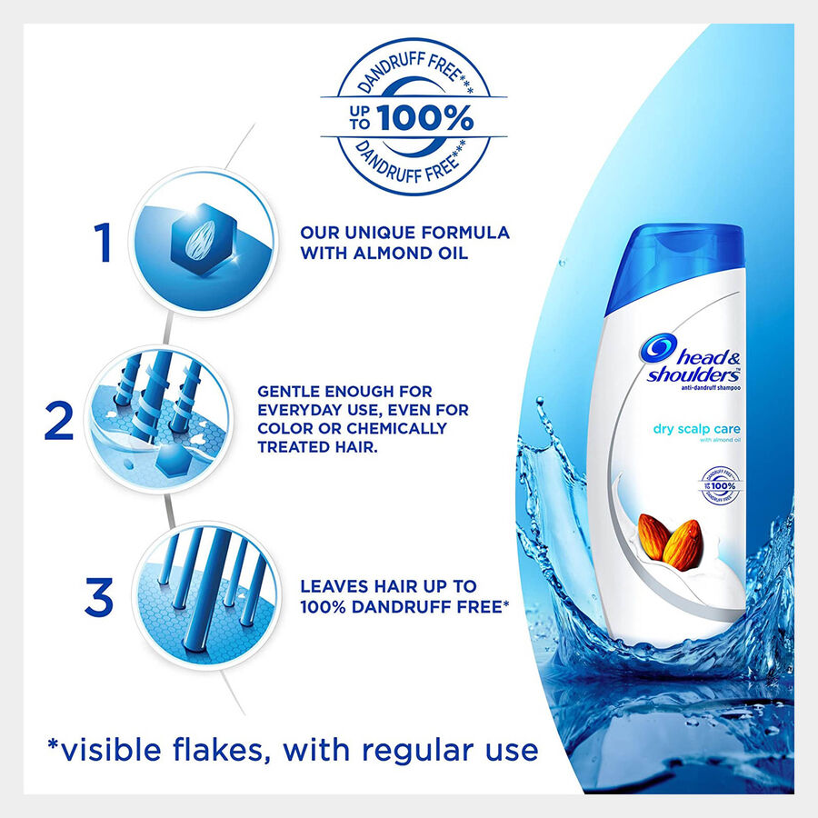 Dry Scalp Care Shampoo, 340 ml, large image number null