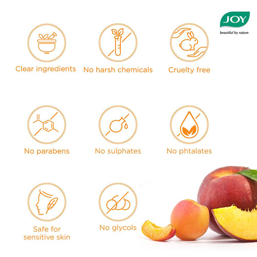Hair Fruits Long & Silky Conditioning Shampoo Enriched with Apricot & Peach, , large image number null
