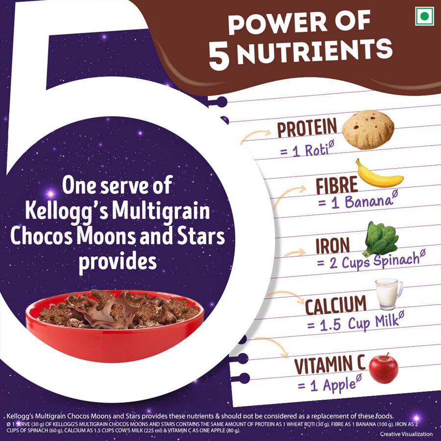 Multigrain Chocos Moons & Stars, , large image number null