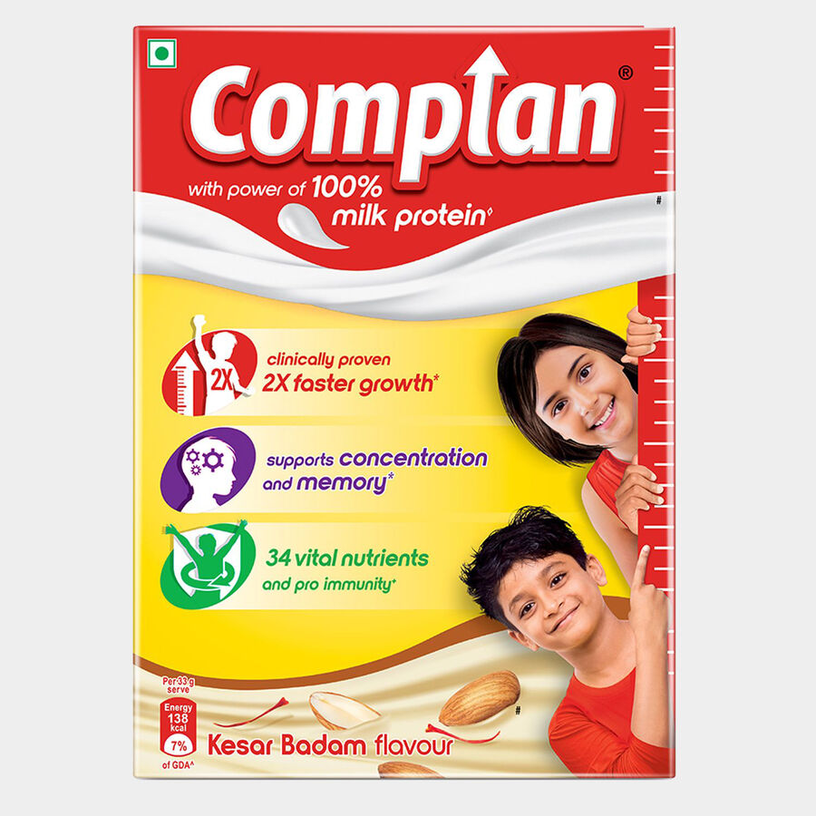 Kesar Badam Malted Drink, , large image number null
