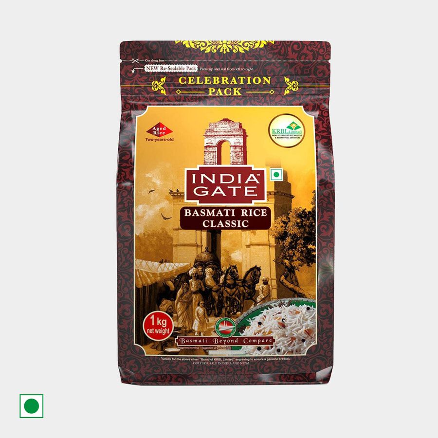 Classic Basmati Rice / Chawal, 1kg, , large