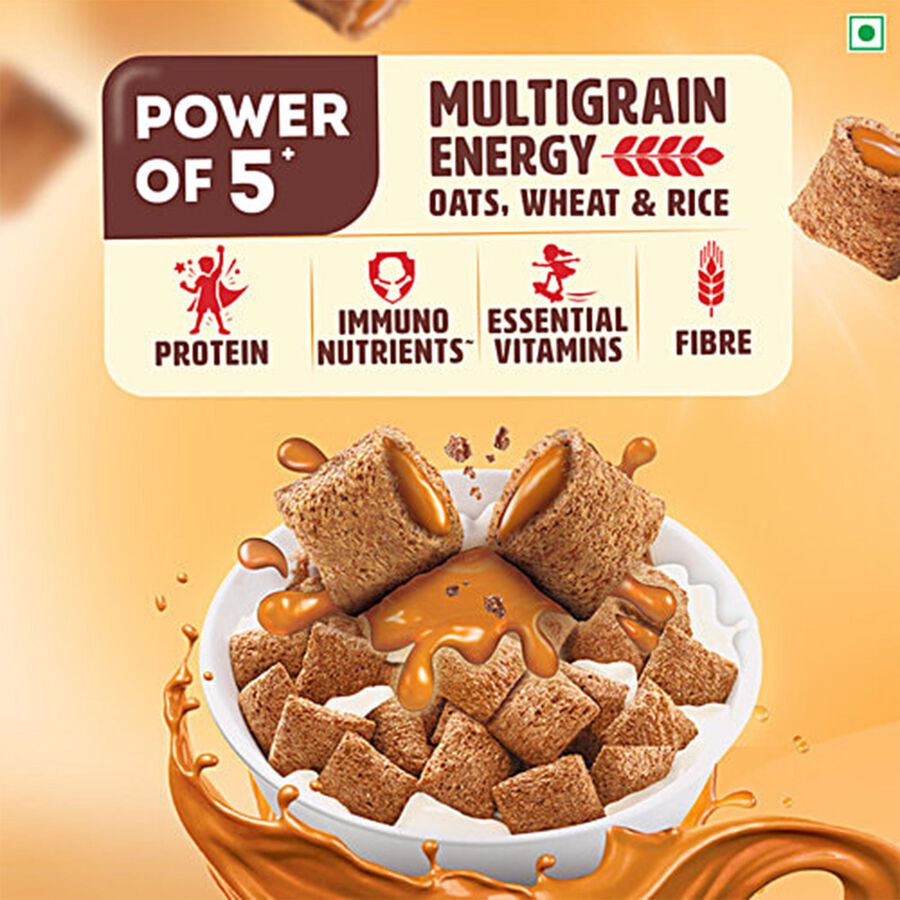 Multigrain Caramel Flavour Chocos Fills, , large image number null