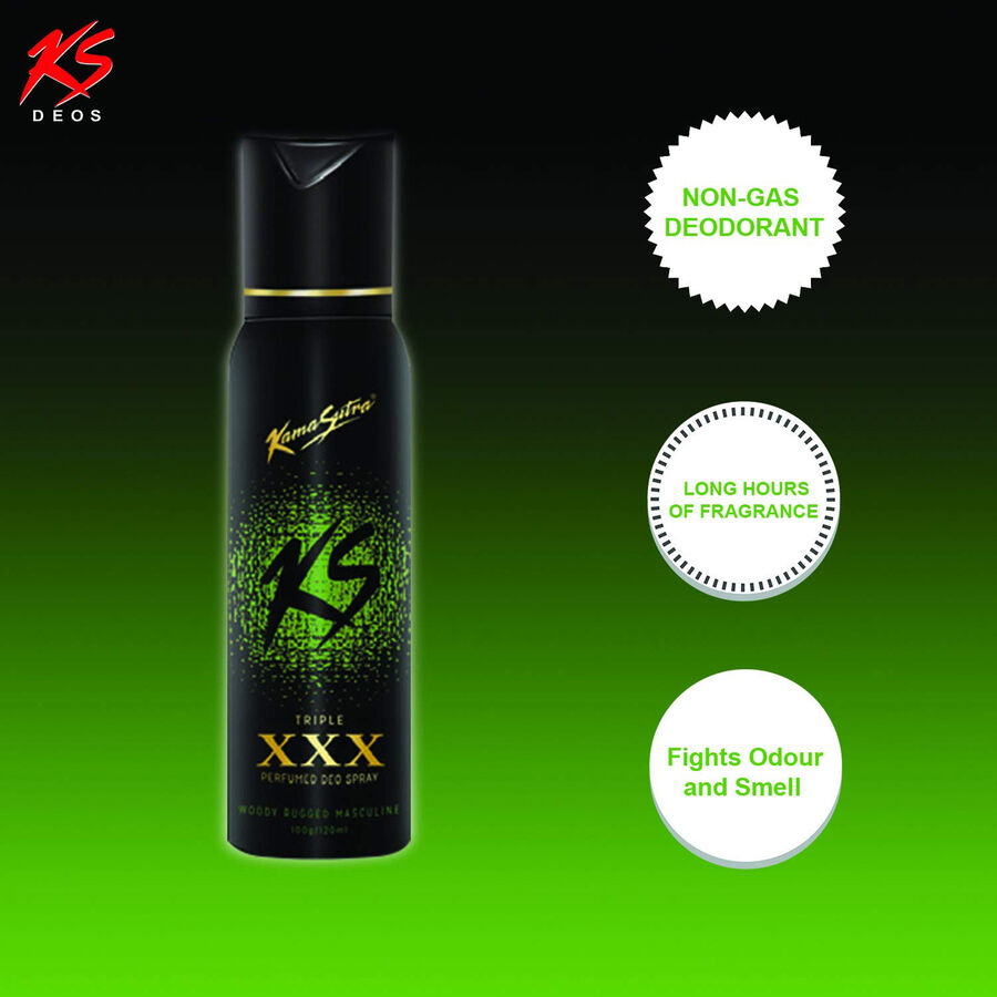 ट्रिपल XXX डिओडोरेंट स्प्रे, , large image number null