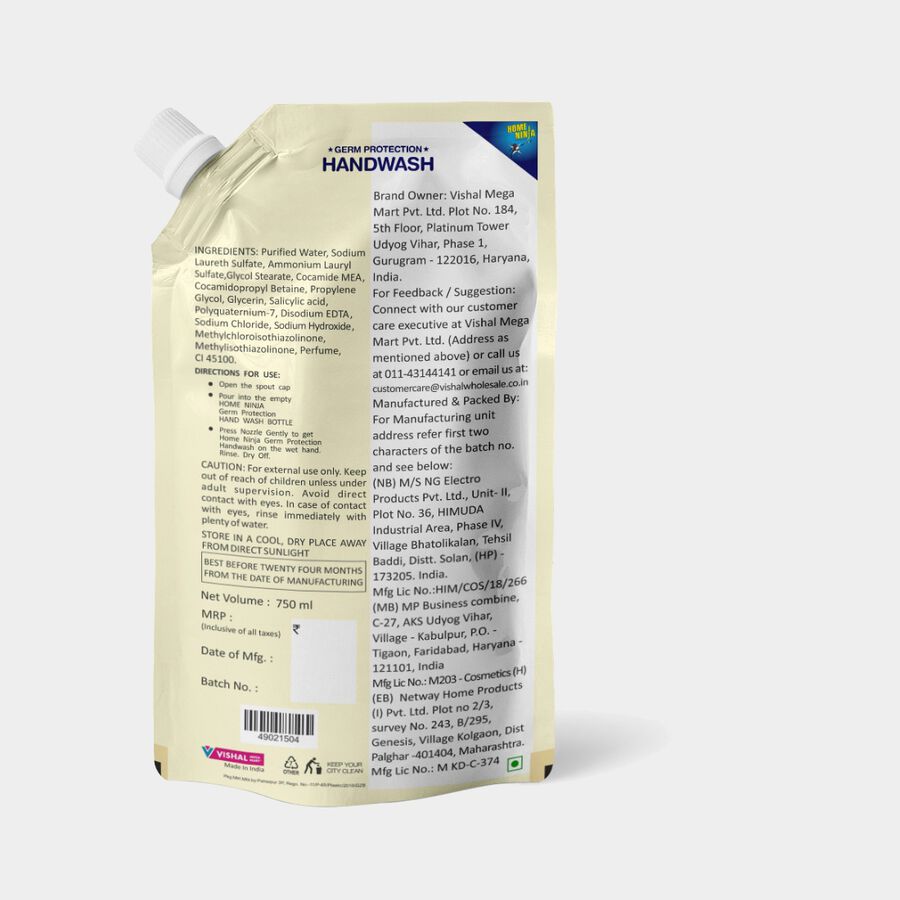 Germ Protection Hand wash, , large image number null