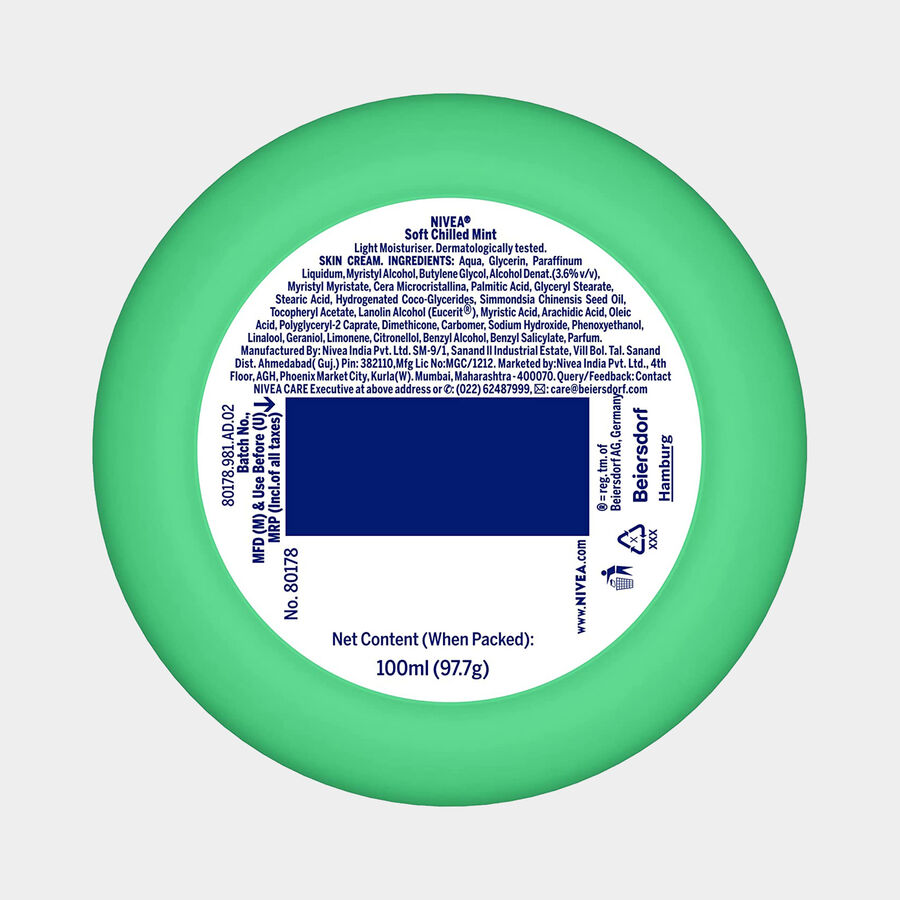 Soft Light Mositurising Cream -Chilled Mint, , large image number null