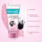Charcoal & Pink Clay Face Pack, , small image number null