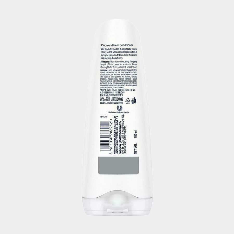 Anti-Dandruff Solutions Dandruff Clean & Fresh Conditioner, , large image number null