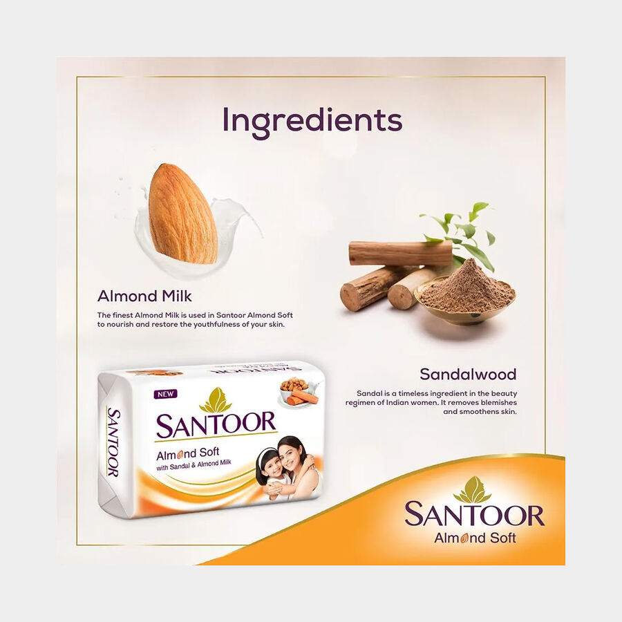 Almond Soft Body Soap, , large image number null