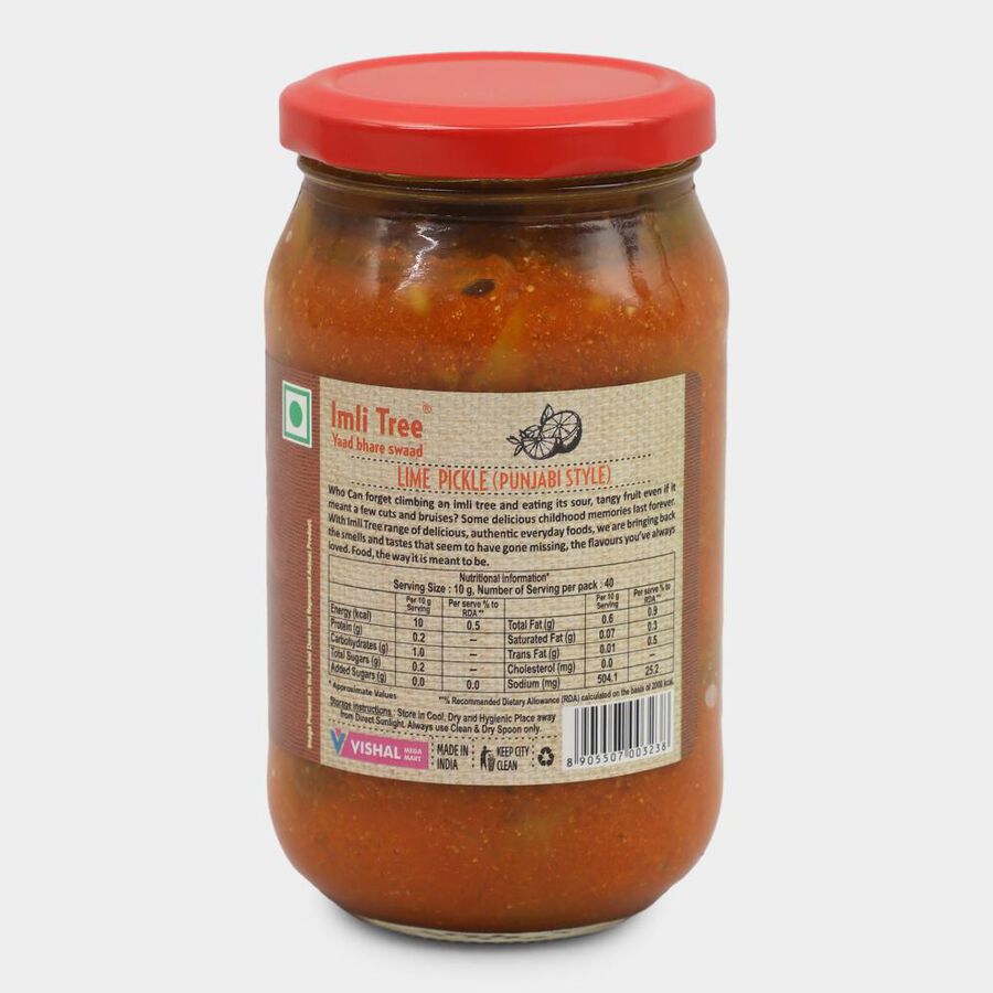 Lime Pickle Punjabi Style, 400 g, large