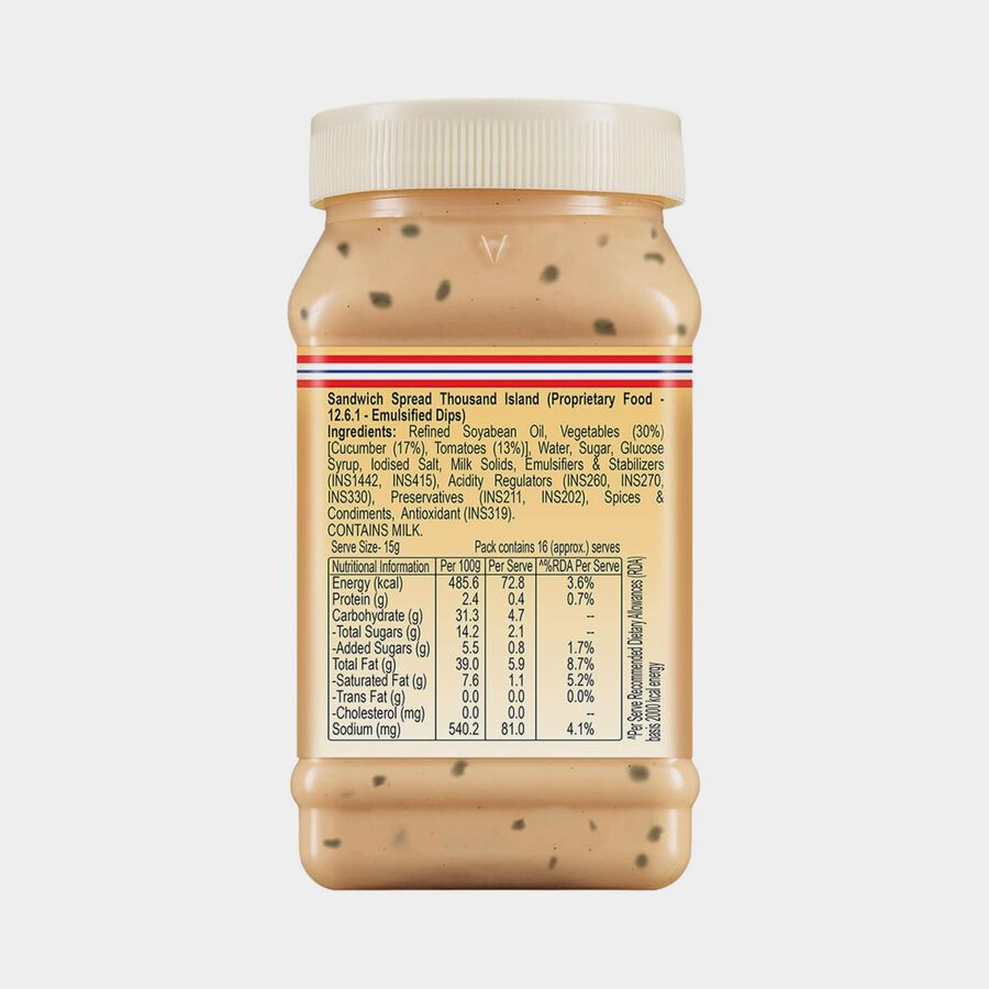 FunFoods Thousand Island Sandwich Spread, , large image number null