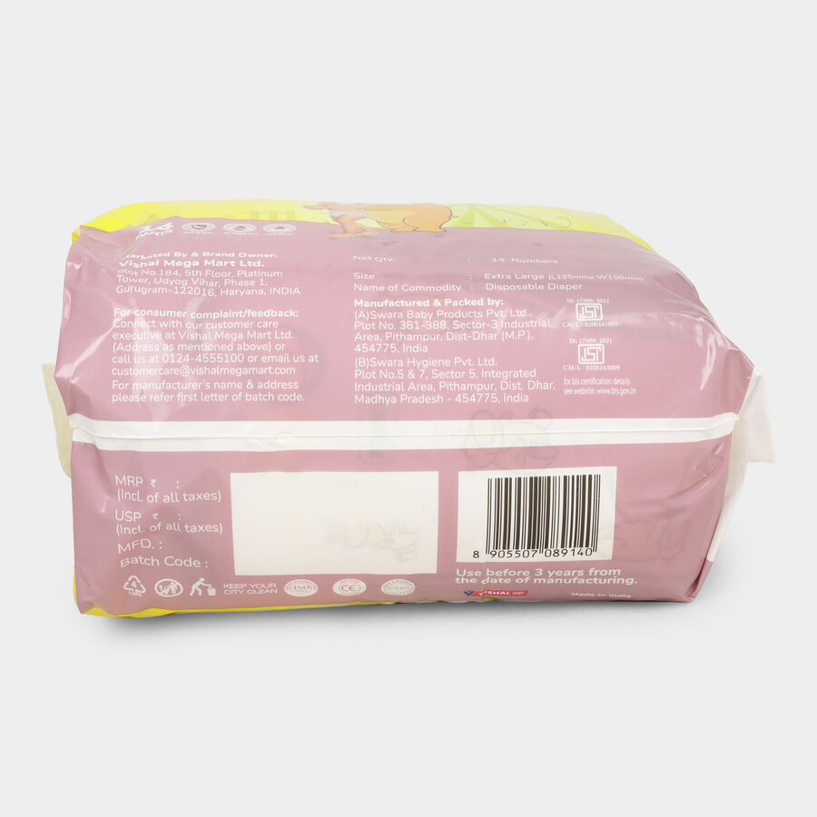 Baby Diaper (XL, 14 Pants), , large image number null
