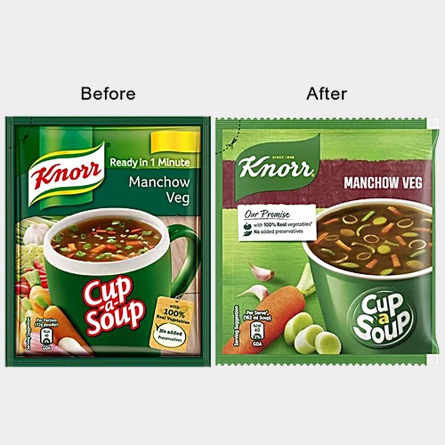 Manchow Cup A Soup Real Vegetables, , large