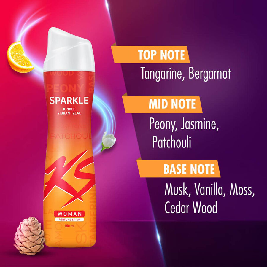 Woman Sparkle Perfume Body Spray, , large image number null