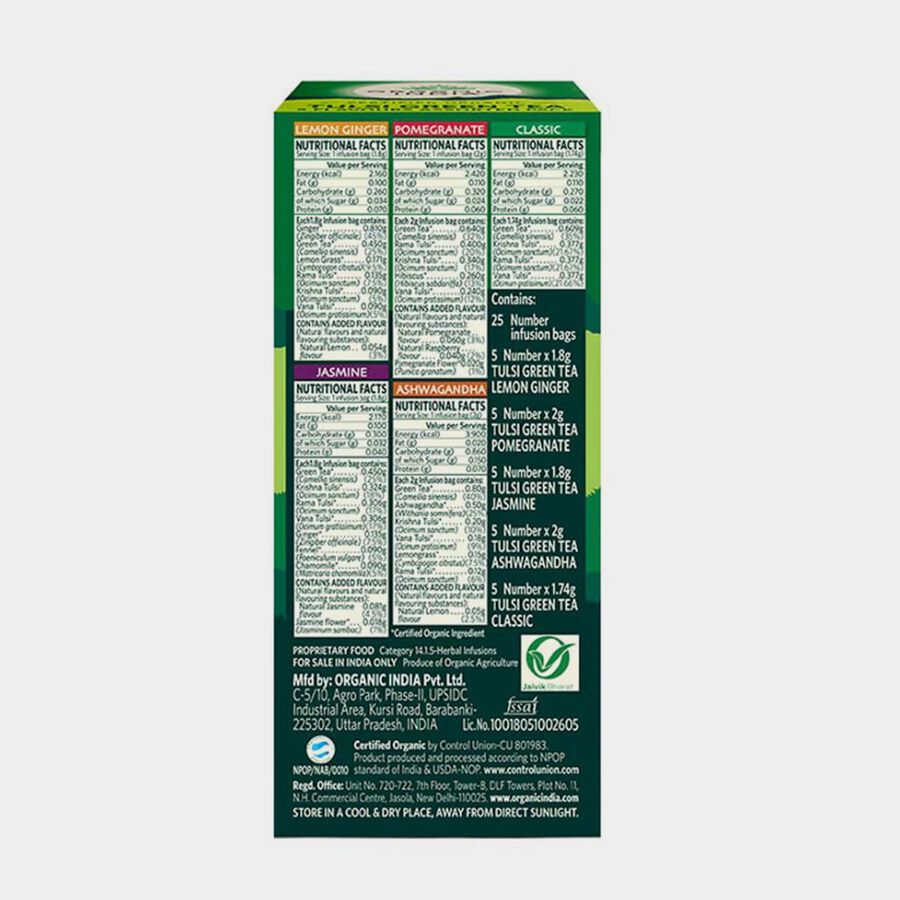 Tulsi Green Tea, , large image number null