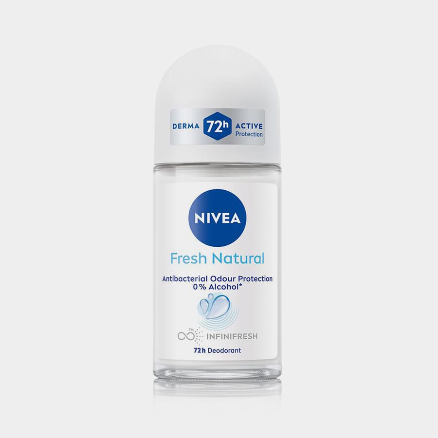Fresh Natural Deodorant Roll On, , large