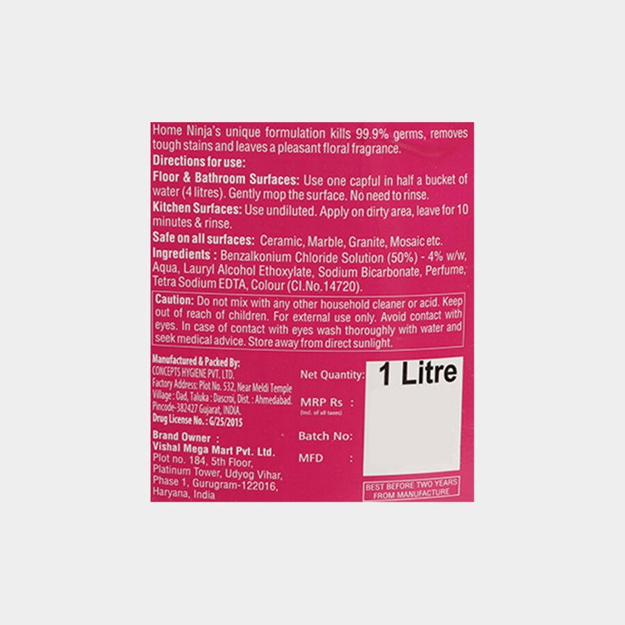 Disinfectant Floor Cleaner - Floral, , large image number null