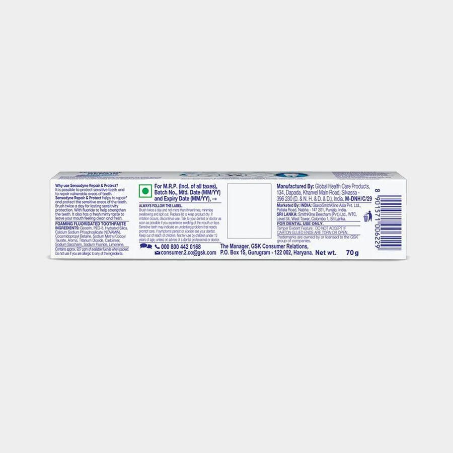 Protect And Repair Tooth Paste, , large image number null