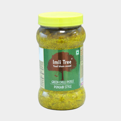 Green Chilli Pickle Punjabi Style