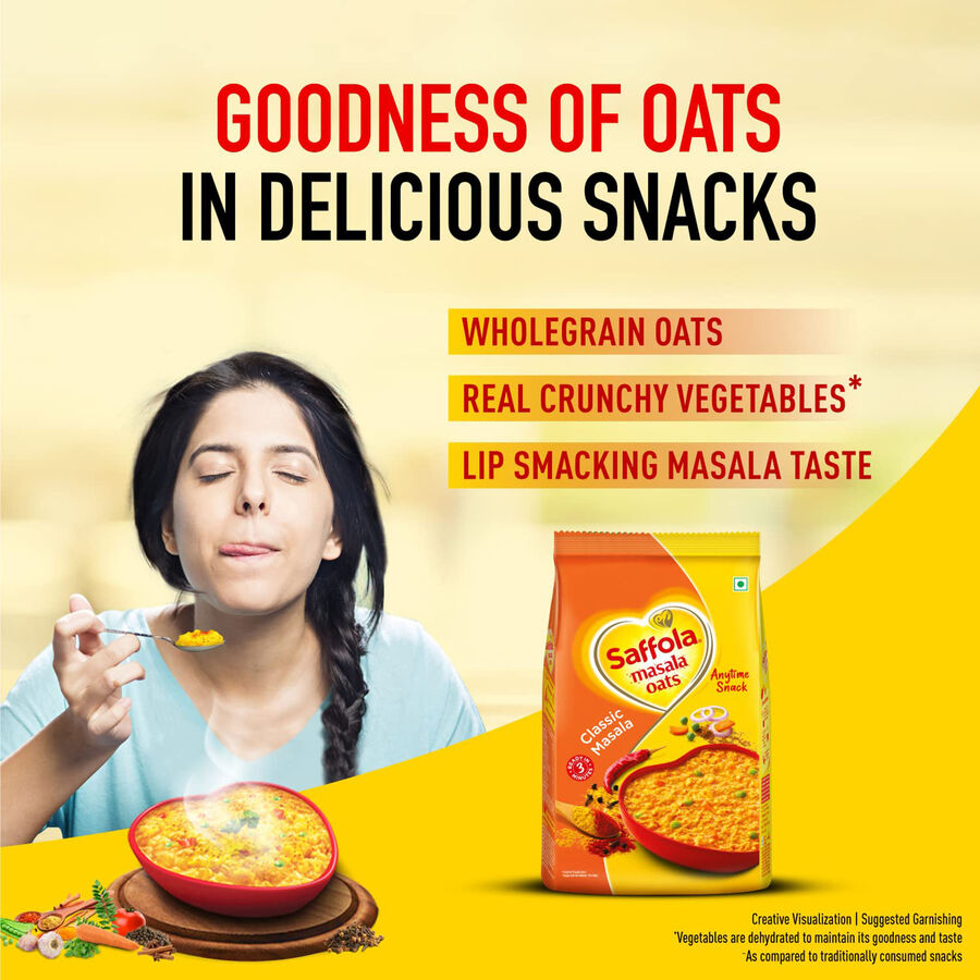 Classic Masala Oats, , large image number null