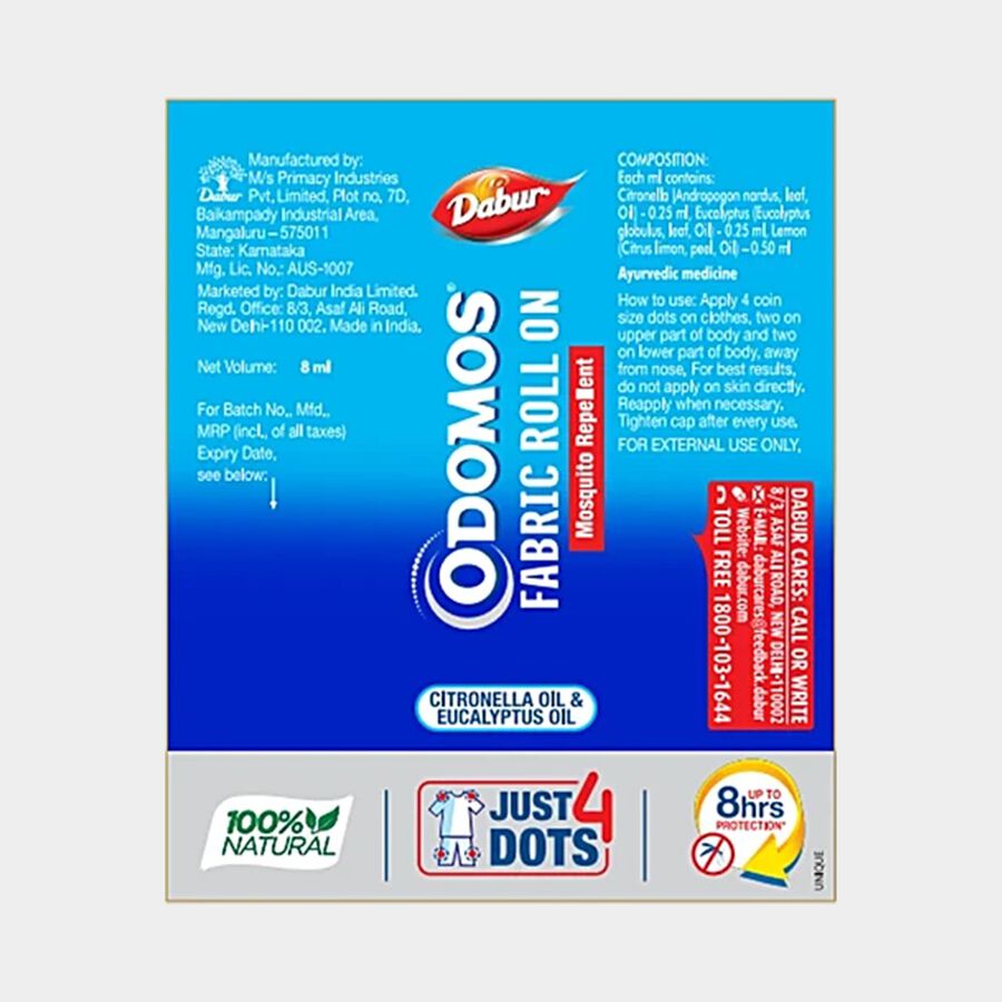 Mosquito Repellant Fabric Roll On, , large