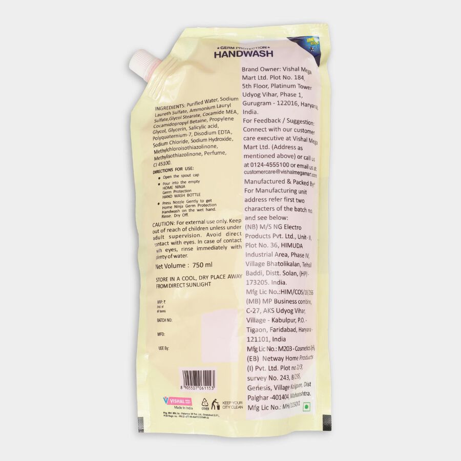 Germ Protection Hand wash, , large image number null