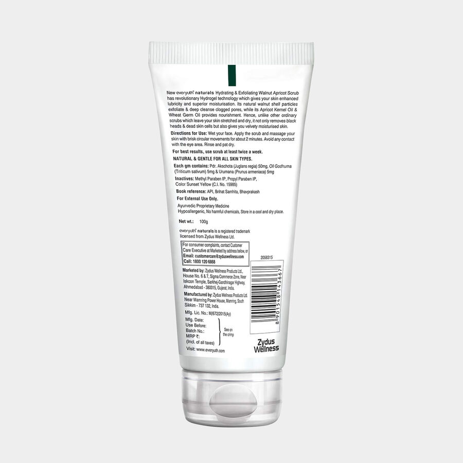 Walnut Apricot Face Scrub, , large image number null