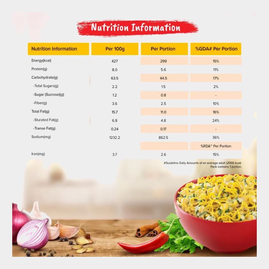 Maggi Instant Masala Noodles, , large image number null
