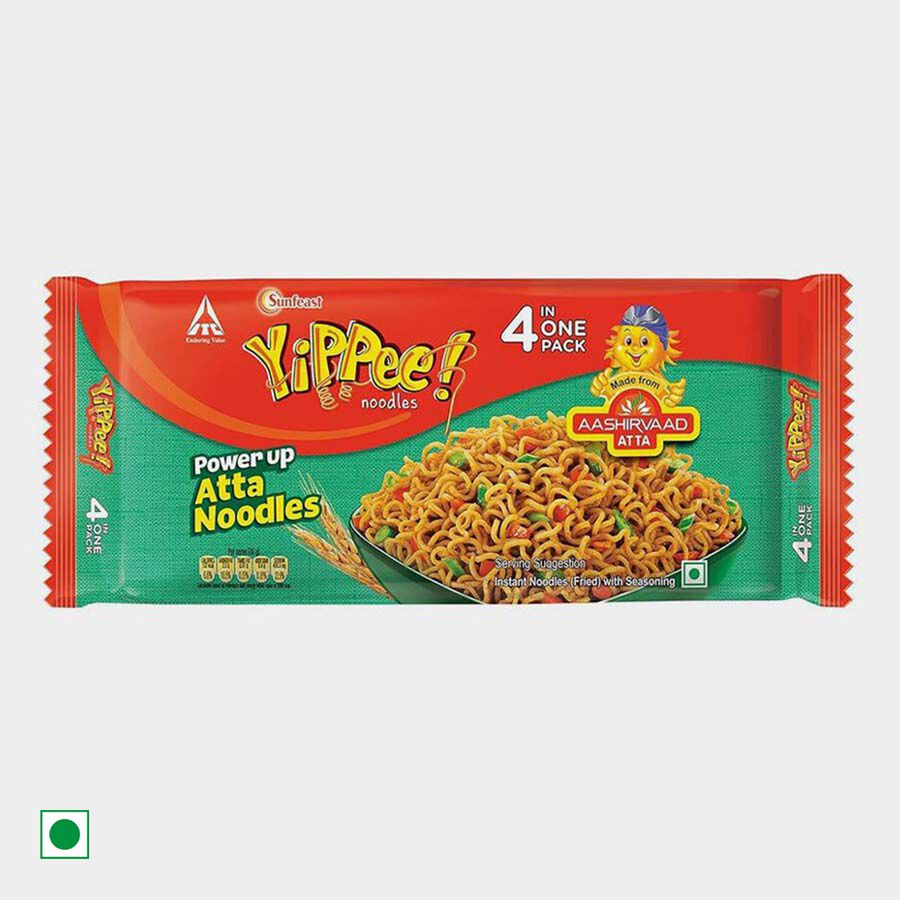 Yippee Power Up Atta Noodles, , large image number null