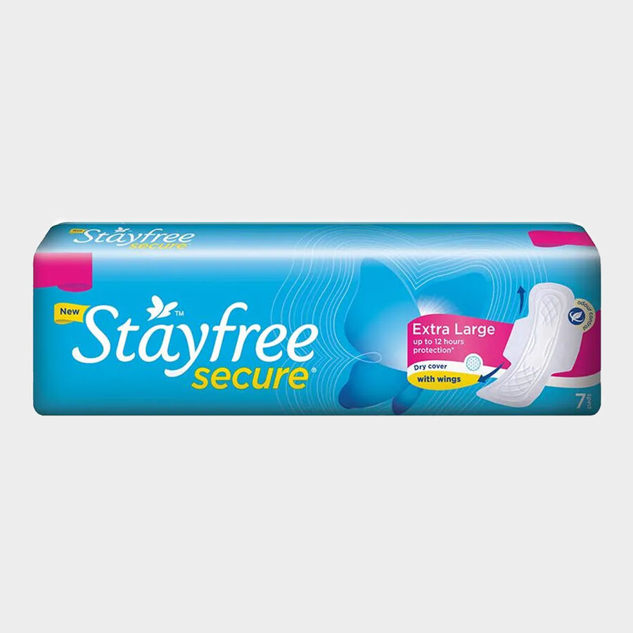 Secure Dry XL Sanitary Pad, , large image number null