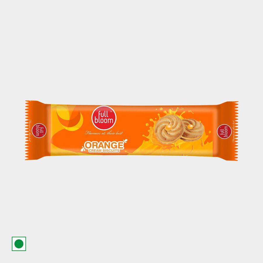 Cream Orange Biscuits, , large image number null