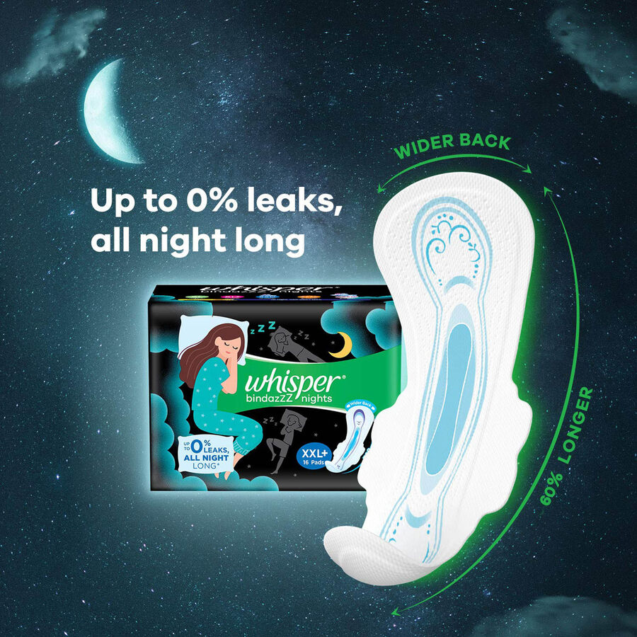 Sanitary Pad - Ultra Nght Xxl 16Pad, , large image number null