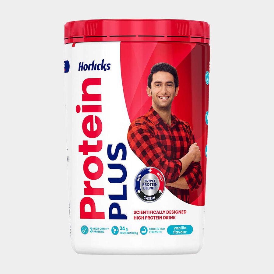 Protien Plus Vanilla Malted Drink, , large image number null