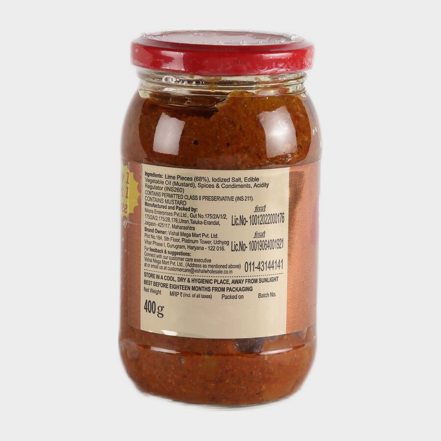 Lime Pickle Punjabi Style, , large image number null