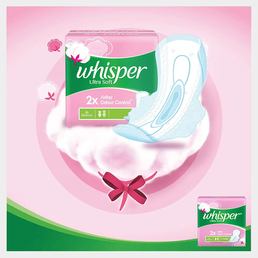 Soft Fresh XL Sanitary Pad, , large image number null