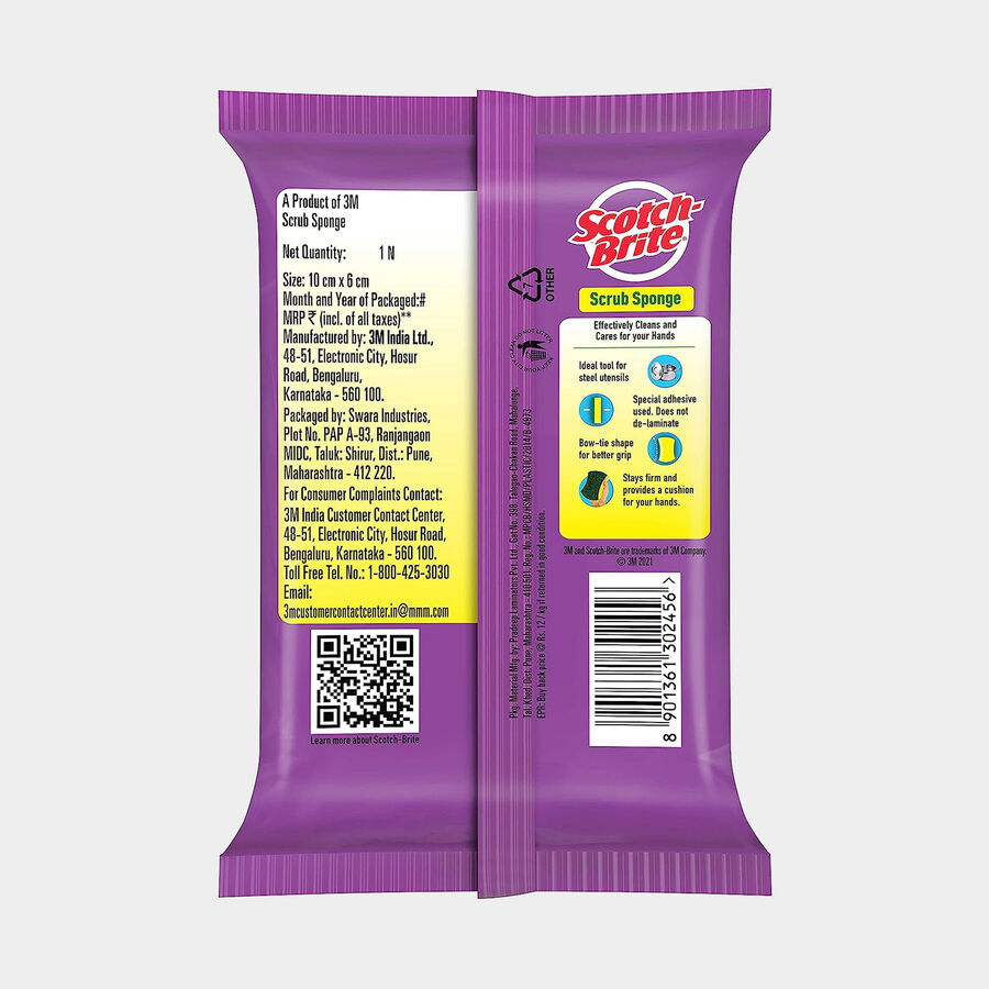 Scrub Sponge, , large image number null