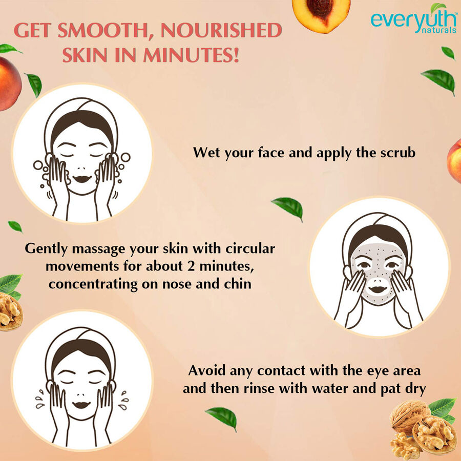 Walnut Apricot Face Scrub, , large image number null