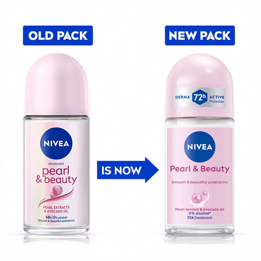 Women Deodorant Roll On - Pearl & Beauty, , large image number null