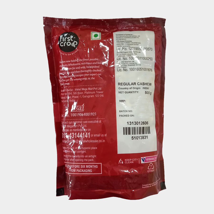 Regular Cashew / Kaju, , large image number null