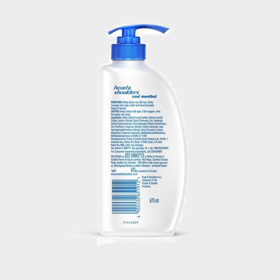 Cool Menthol Hair Shampoo, , large