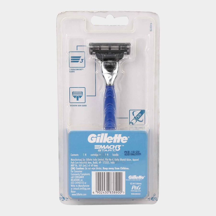 Mach 3 Start Shaving Razor, , large image number null