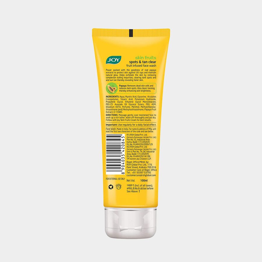 Spots & Tan Clear Face Wash, , large image number null