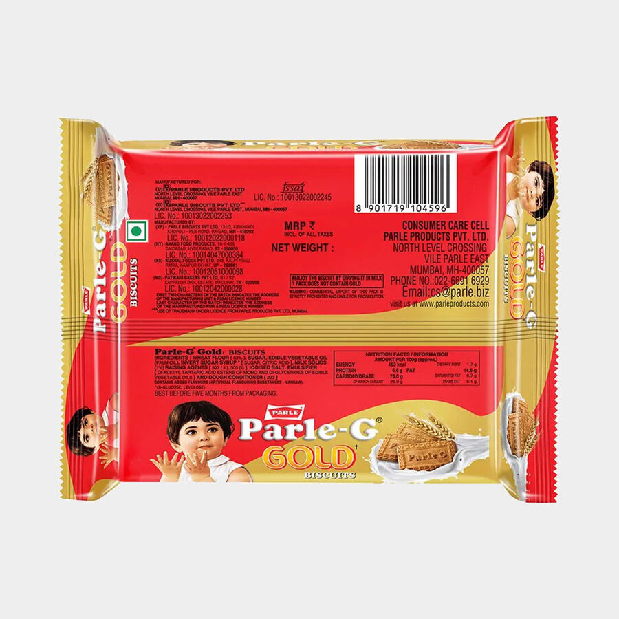 Parle-G Glucose Gold Biscuits, , large