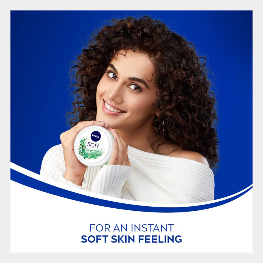 Soft Light Mositurising Cream -Chilled Mint, , large image number null