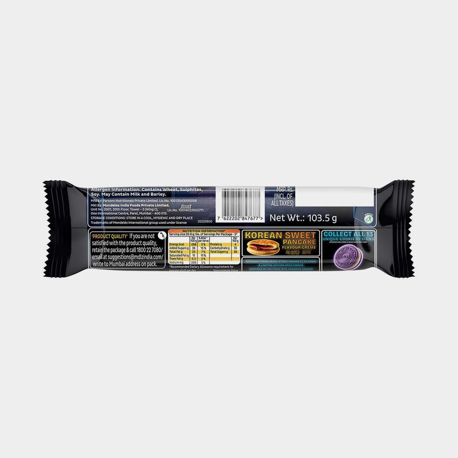 Oreo BTS Korean Sweet Pancake Flavour Creme Biscuit, , large