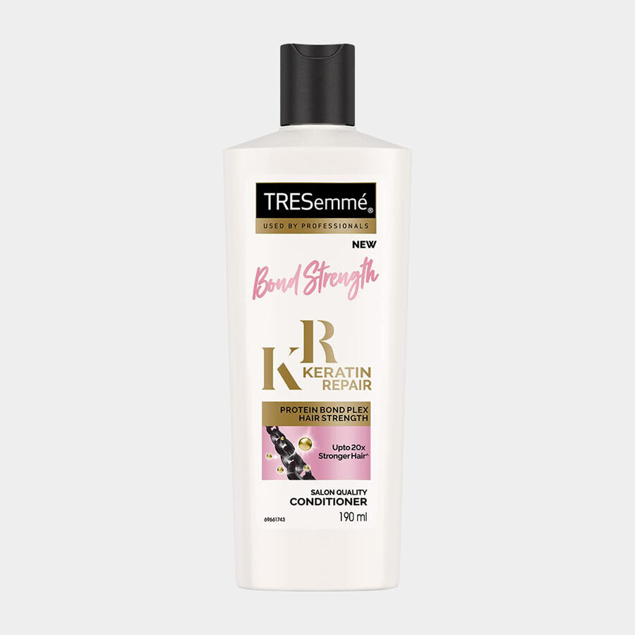 Keratin Smooth Conditioner With Keratin & Argan Oil for Straight, Shiny Hair, , large image number null