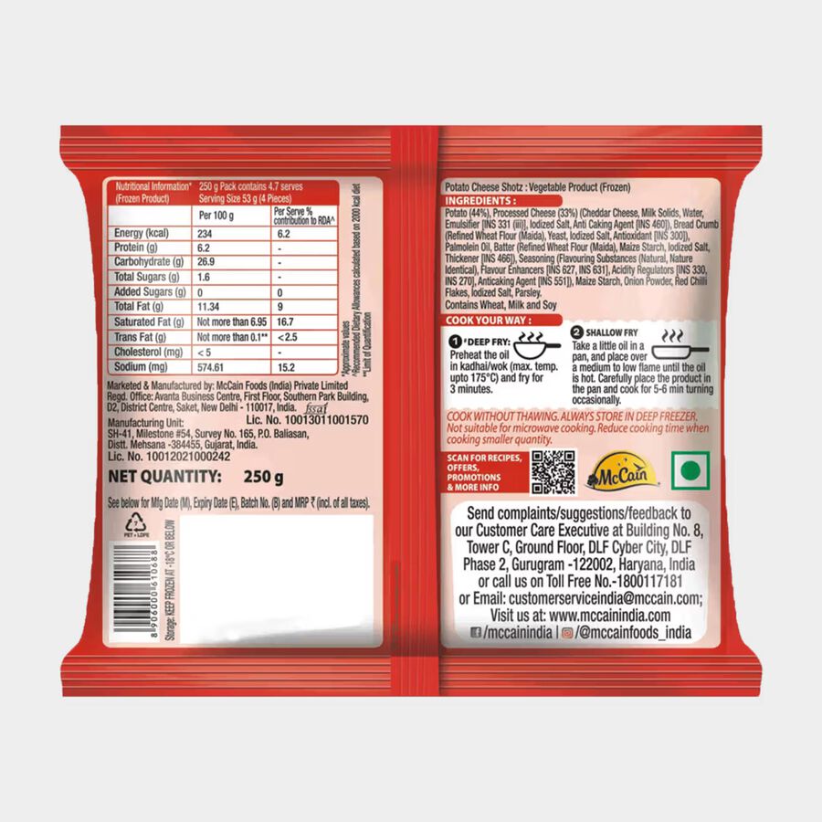 Potato Cheese Shotz, , large