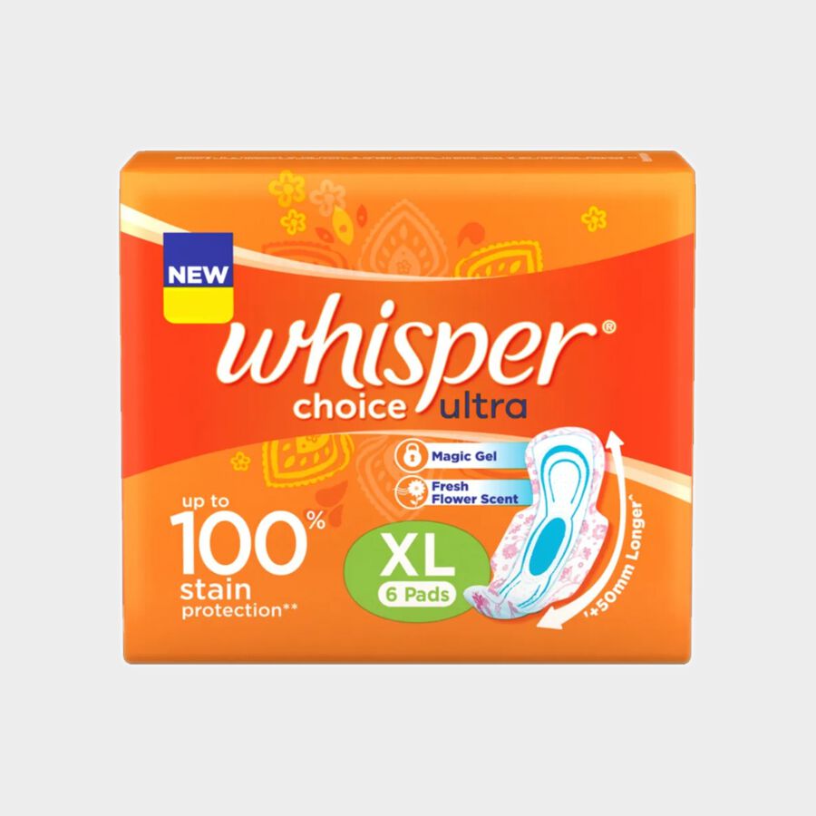 Choice Ultra XL Sanitary Pad, , large
