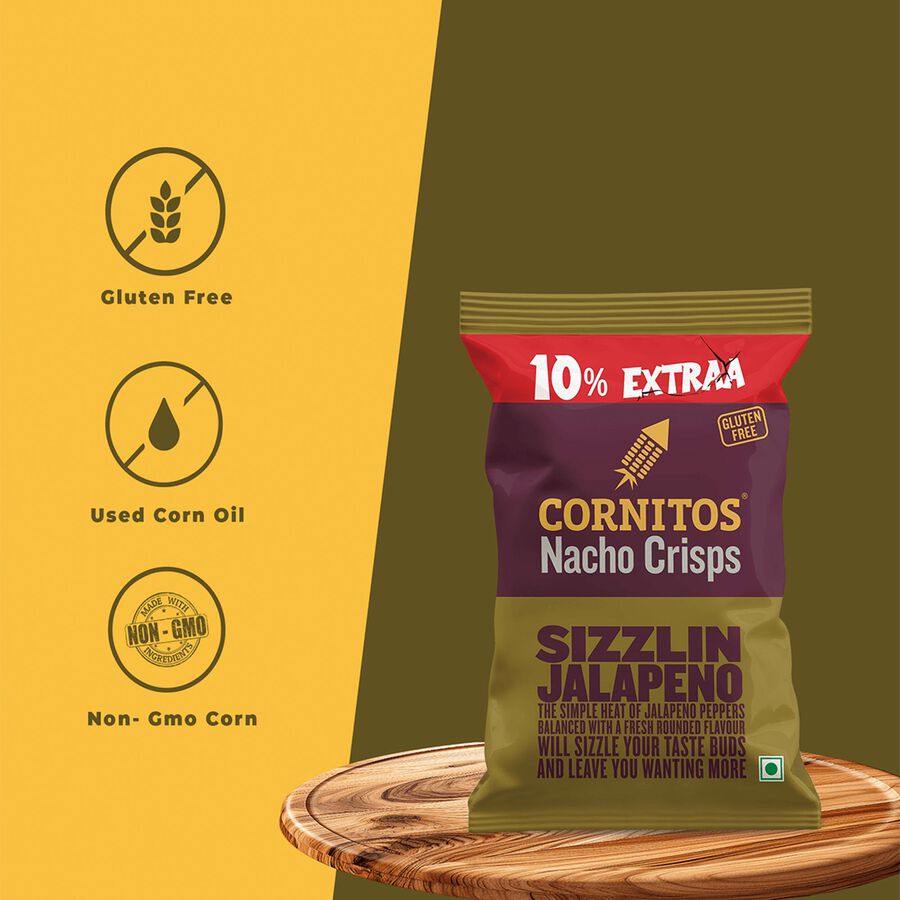 Nacho Chips - Sizzlin Jalapeno, , large