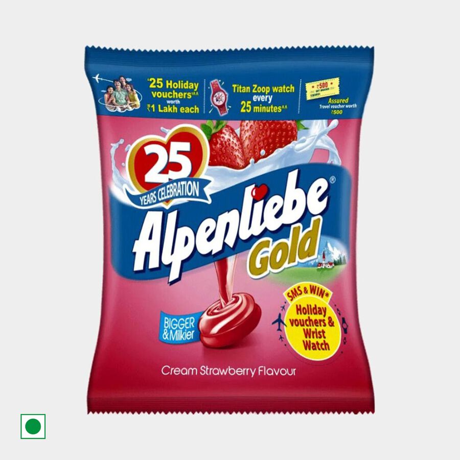 Gold Cream Strawberry Candy, , large